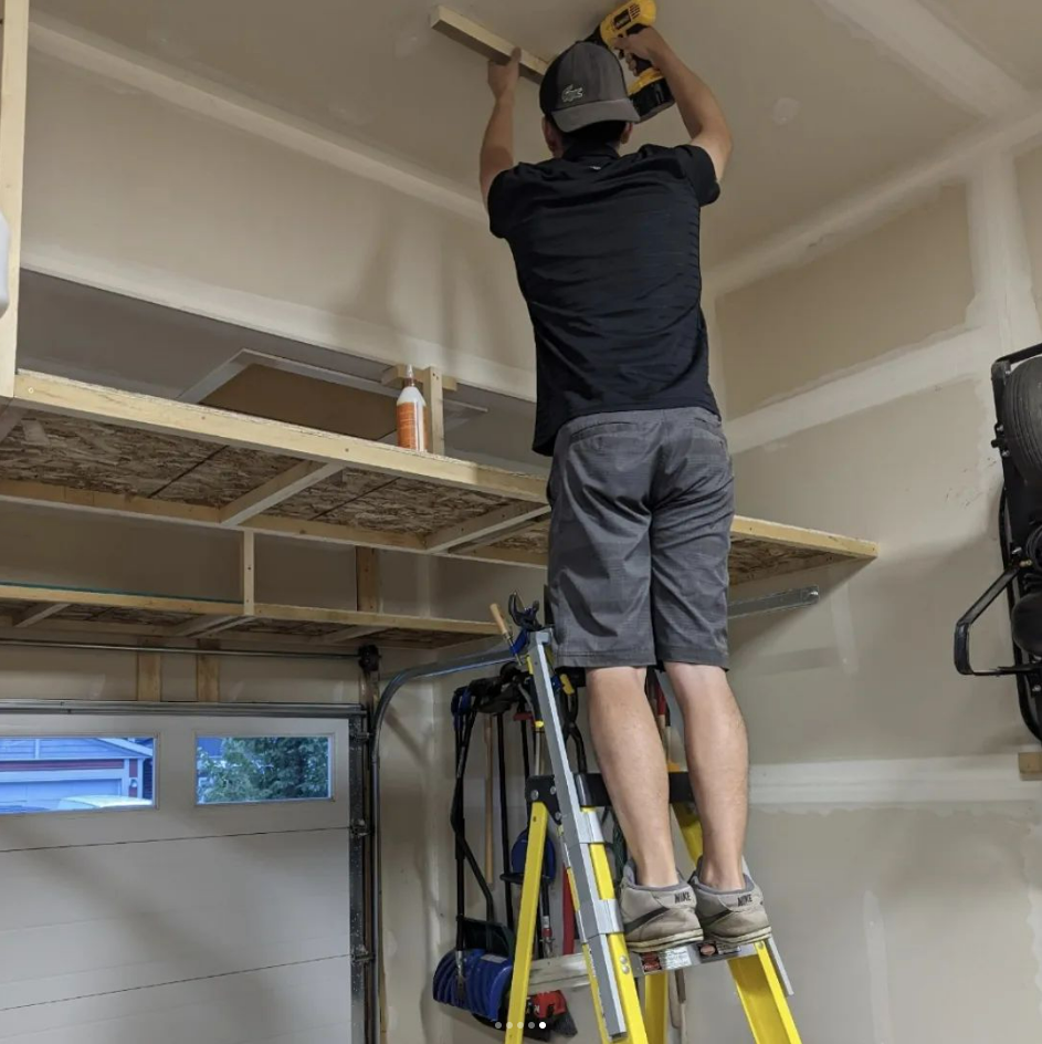 LADDERAIL™ Universal Step Ladder Safety Handrail Attachment Accessory